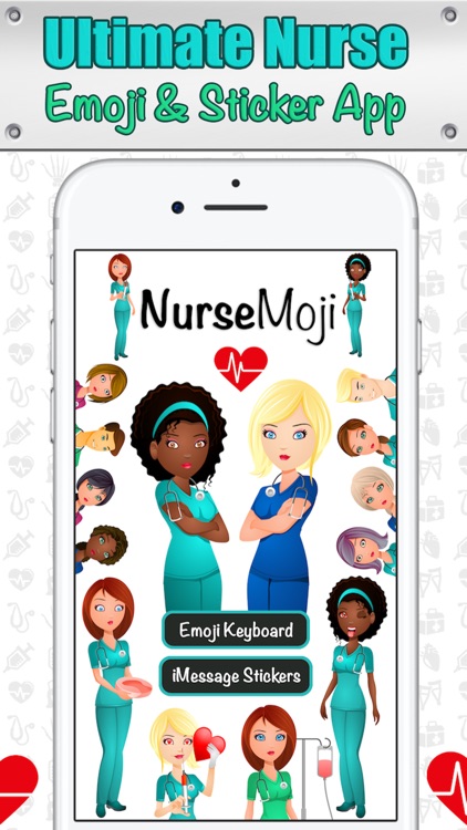 NurseMoji - All Nurse Emojis and Stickers!