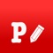 Phonto is a simple app that allows you to add text to pictures