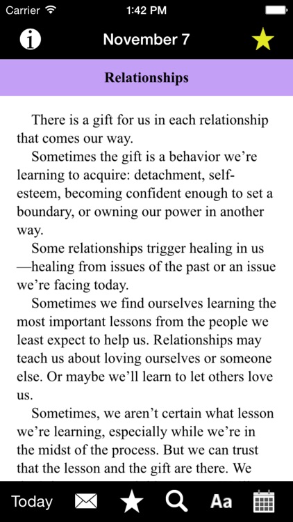 Language of Letting Go: Codependency Meditations