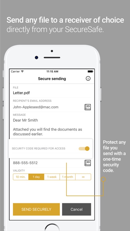 SecureSafe screenshot-3
