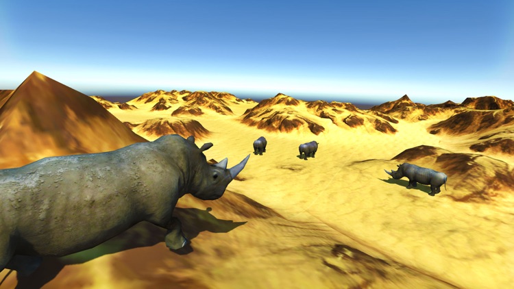 Deadly Desert Rhino - Wild Animal Simulator