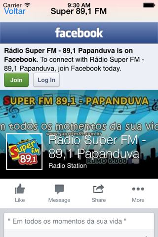 Rádio Super FM 89,1 screenshot 4