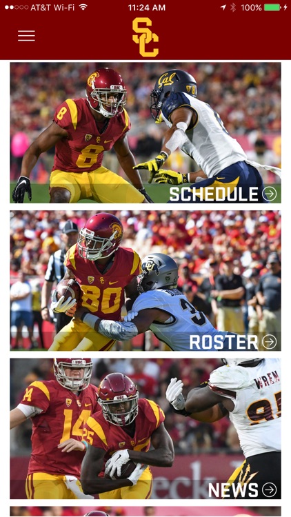 USC Trojans Gameday App
