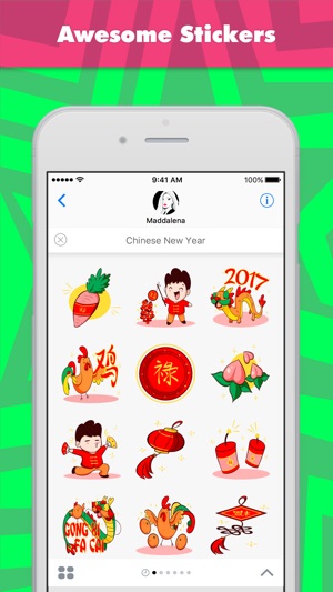Chinese New Year贴纸，设计：Maddalena(圖1)-速報App