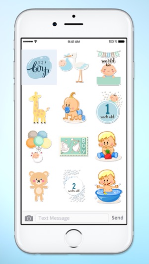 Its A Boy New Baby Sticker Pack(圖3)-速報App