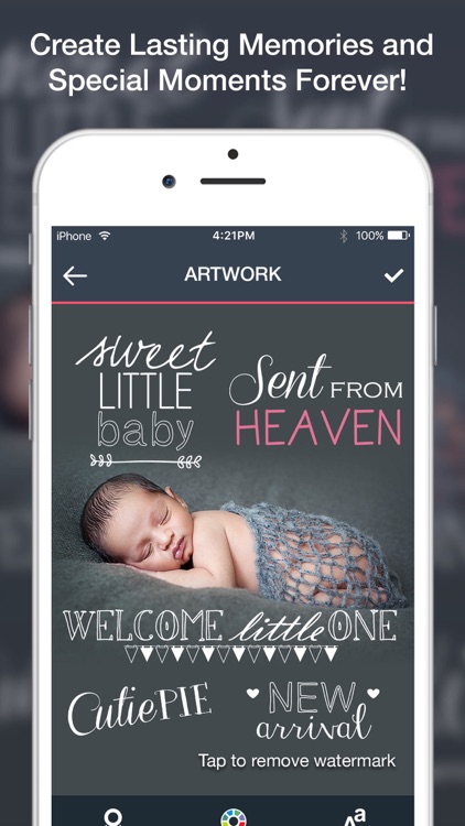 Baby Art- Baby Monthly Pictures & Baby Milestones