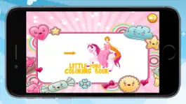 Game screenshot маленькая пони раскраски apk