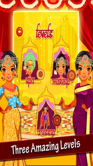 Indian Wedding Makeover Dress Up & Spa(圖2)-速報App