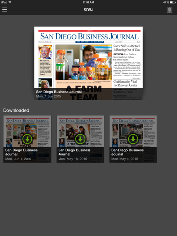 San Diego Business Journal screenshot 4