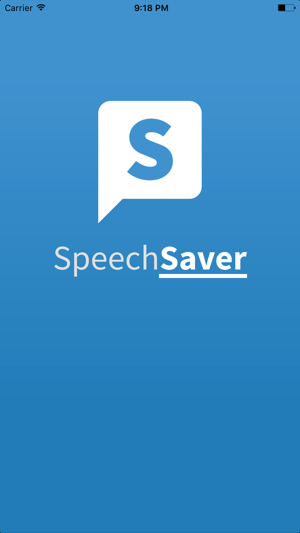 SpeechSaver