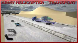 Game screenshot Army Helicopter Transport - Real Truck Simulator mod apk