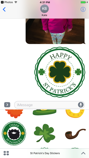 Happy St Patrick's Day Sticker Pack(圖5)-速報App