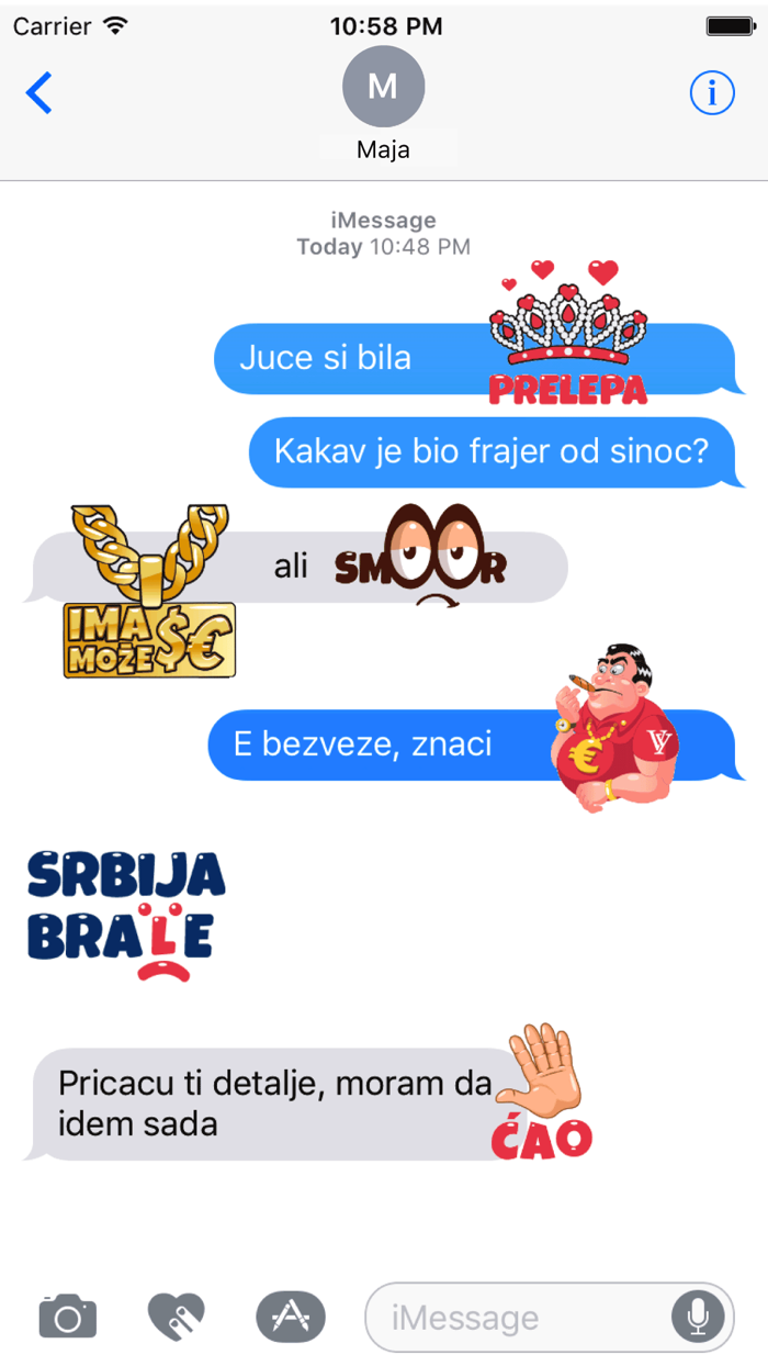 SerbMoji - Serbian Stickers