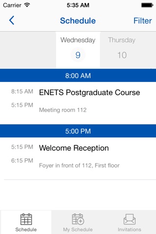 ENETS App screenshot 4