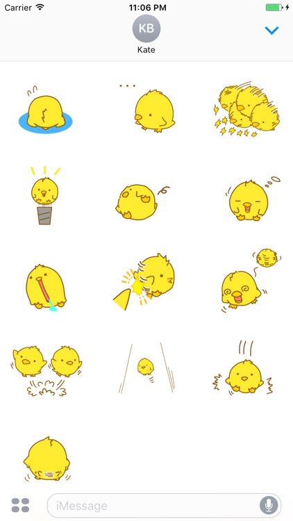 Jan The Naughty Chick Stickers