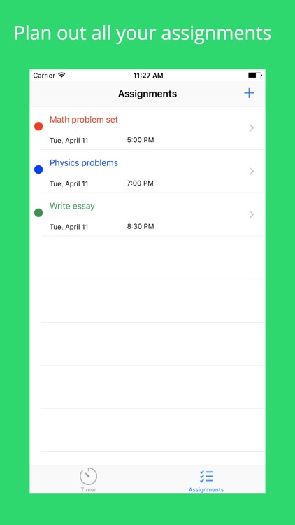 StudyTime - Stop Procrastinating