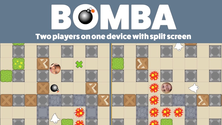 Bomba - 2 player split-screen classic bomber