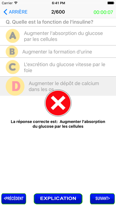 How to cancel & delete Anatomy Exam Questions in French from iphone & ipad 3