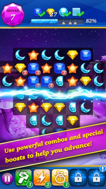 Jewel Story - 3 match puzzle candy fever game screenshot-4