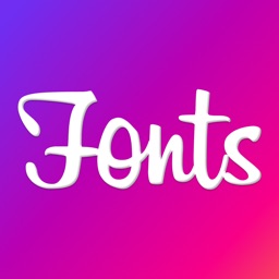 Fonts for iPhones & Keyboard icon