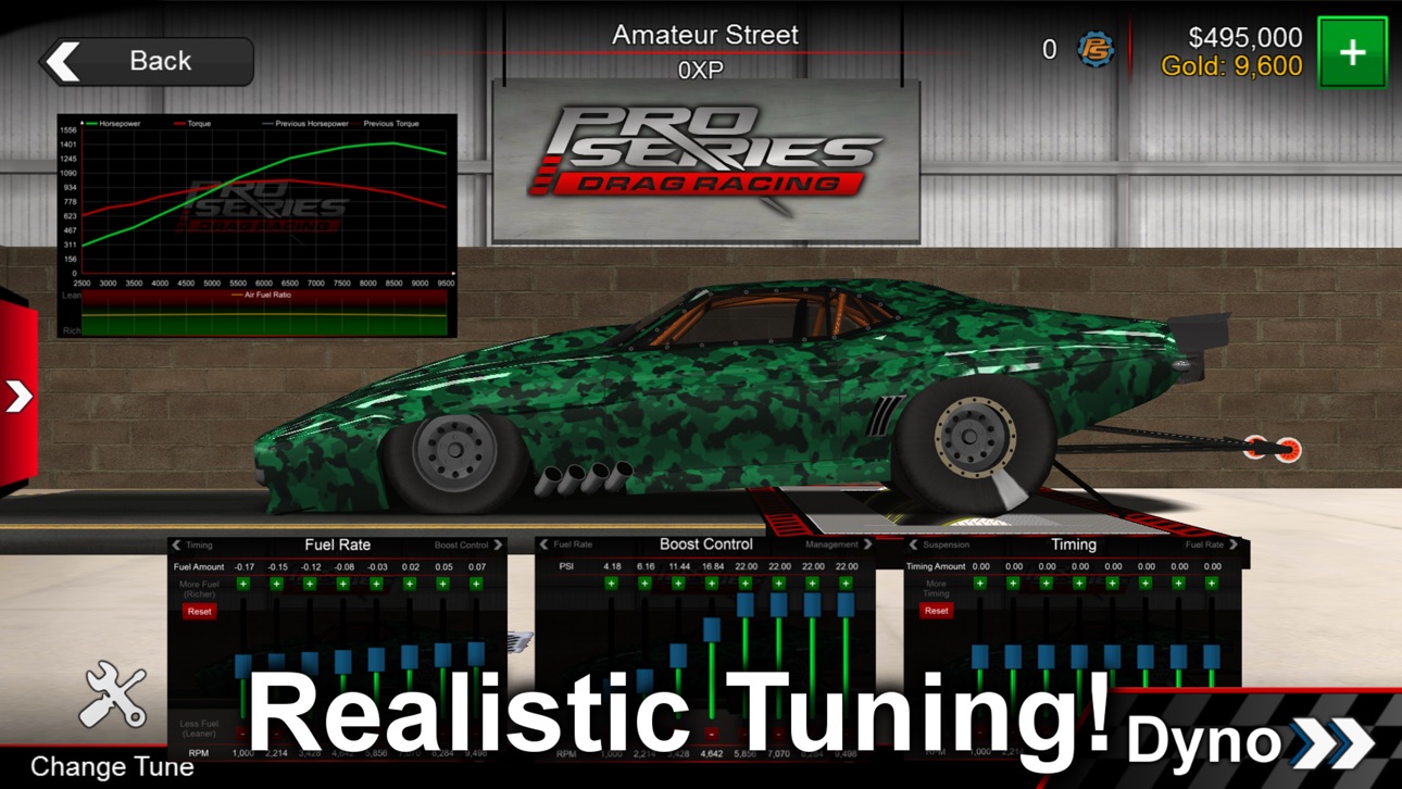 Pro Series Drag Racing Hack screenshot 3 - iOS game interface