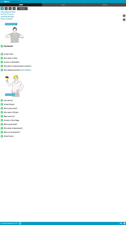 Nederlands leren, Basiscursus 1 screenshot-3