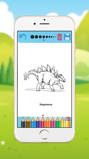 Dinosaur Park Coloring - Colorful Dinos for Kids(圖4)-速報App