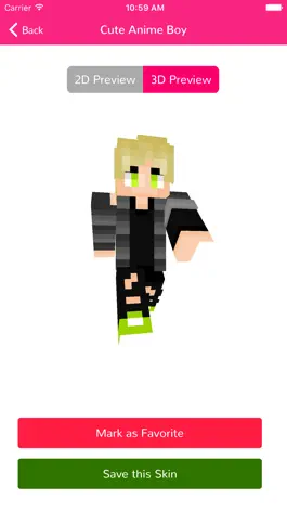 Game screenshot Anime Skins - Best Skins for Minecraft PE apk