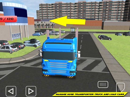 車の輸送トラックの3D貨物と駐車シミュレータのおすすめ画像1