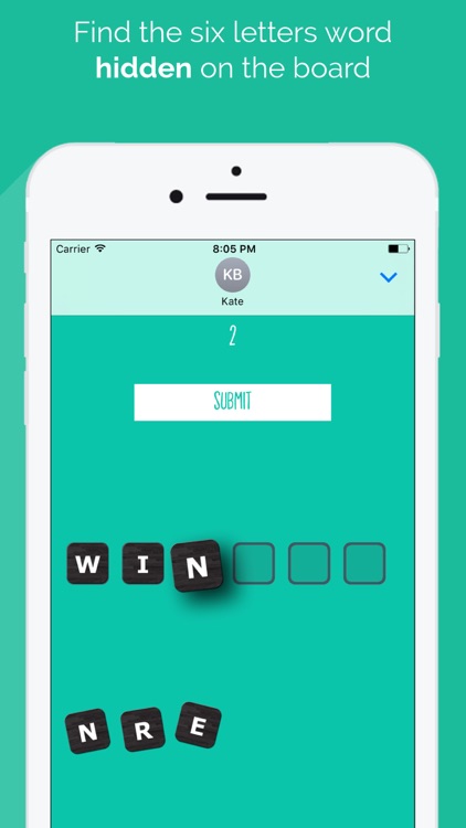 Anagram Free — with Game Extension for iMessage