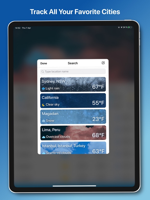 Weather and Climate Tracker screenshot 4