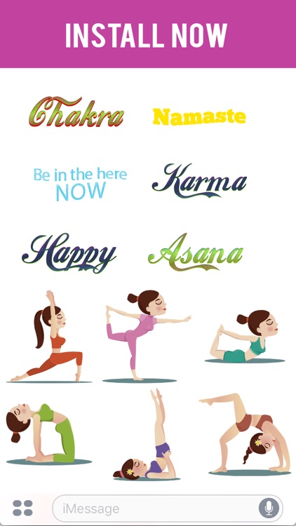 Yoga Emoji screenshot-3