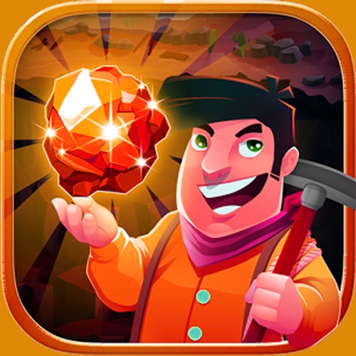 Dig Gold Miner Games iOS App