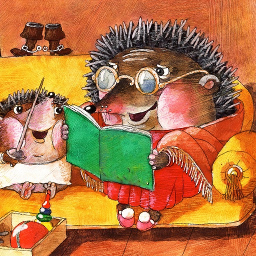 Hedgehog Mom! Preschool Children Learn their ABC