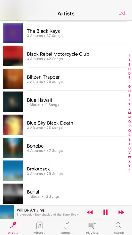 Songs: music minus the cloud