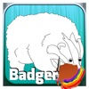 Badger Coloring Game