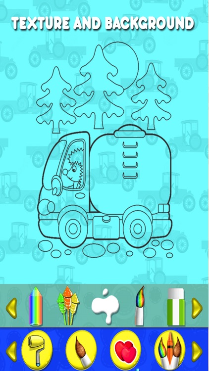 Car Kids Coloring Book Pro