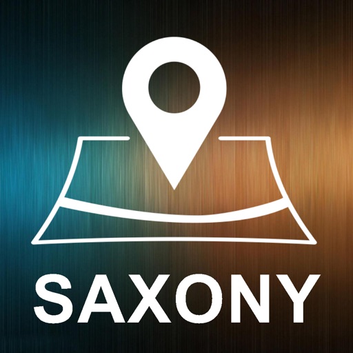 Saxony, Germany, Offline Auto GPS icon