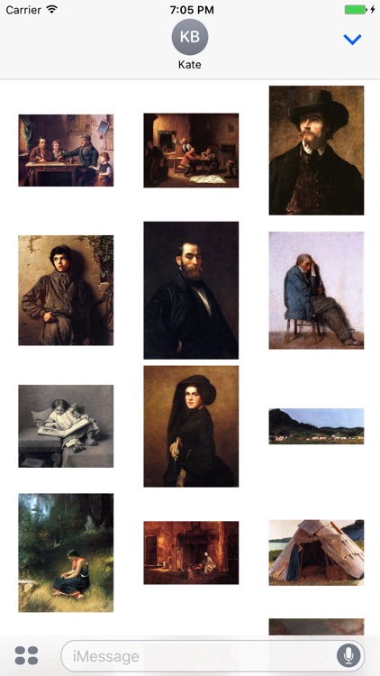 Eastman Johnson Artworks Stickers