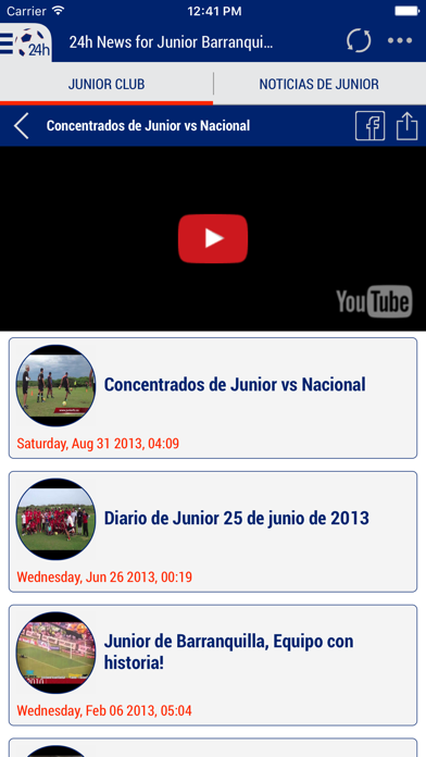 24h News for Junior Barranquilla screenshot 3