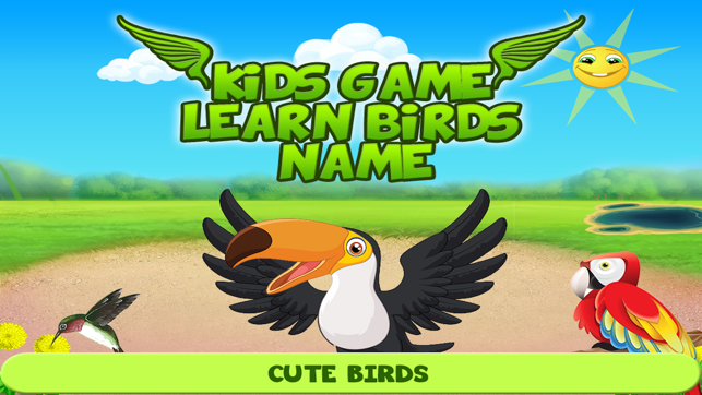 Kids Game Learn Birds Name