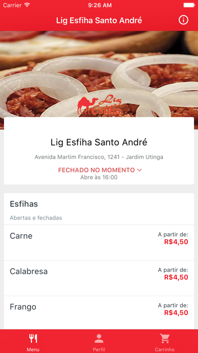 How to cancel & delete Lig Esfiha Santo André Delivery from iphone & ipad 2