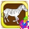 Zebra Painting For Kid
