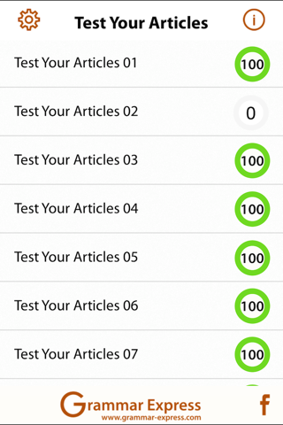 Test Your Articles screenshot 2