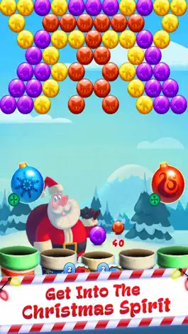 Game screenshot Christmas Ball Santa Pop Game mod apk