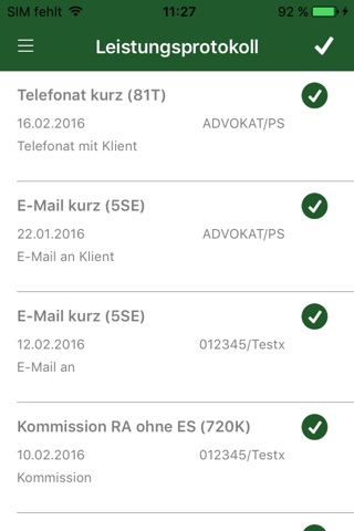 Advokat mobil screenshot 3