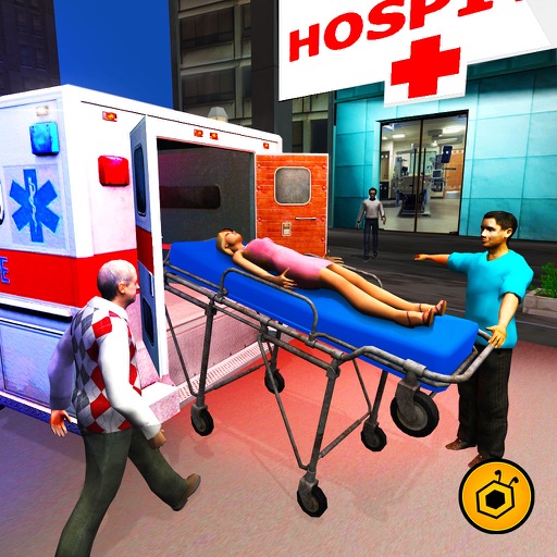 Ambulance Duty Simulator 2017-Rescue Driving 3D by Manzoor Ahmad