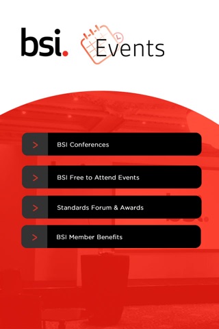 BSI Events screenshot 2