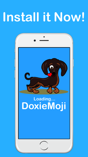 DoxieMoji - Dachshund Love Weinermoji & Stickers(圖4)-速報App