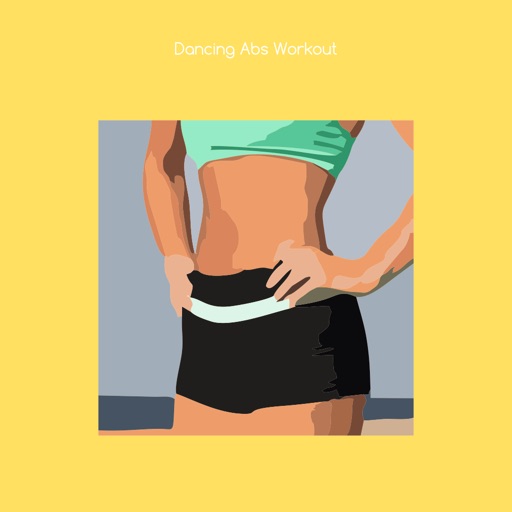 Dancing abs workout icon